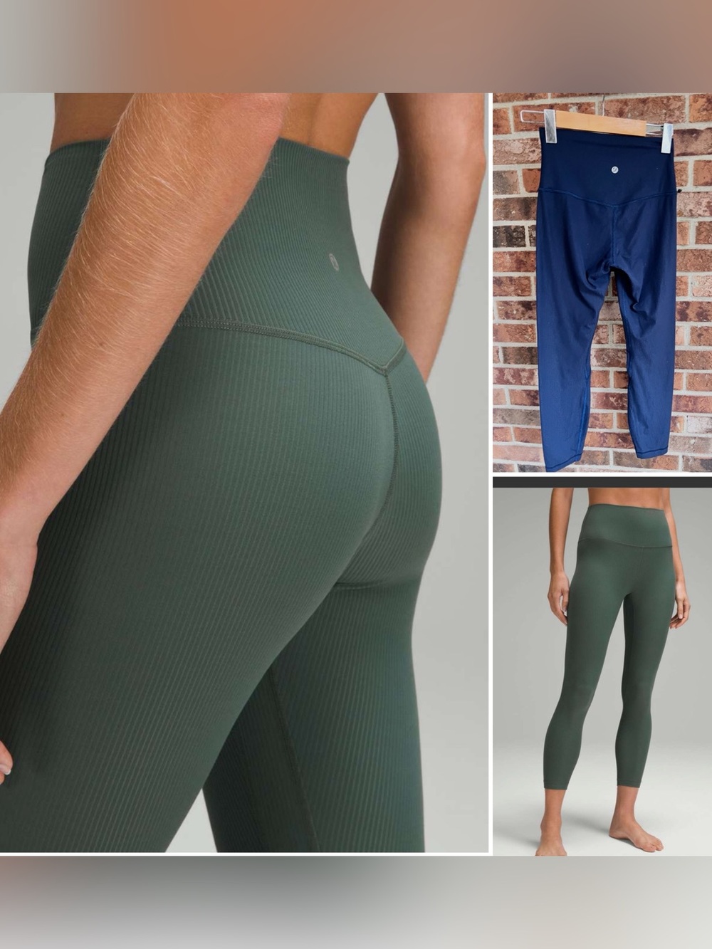 Lululemon  2024 Align High-Rise Ribbed Pant 25"  EUC